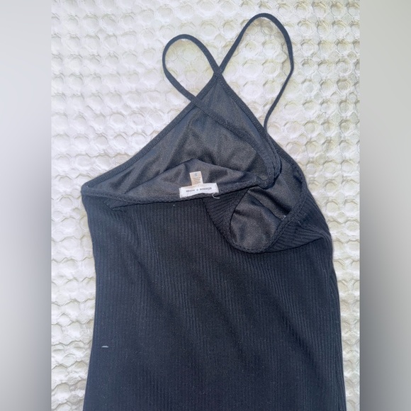 Urban Outfitters Y-Neck Ribbed Halter Dress - Picture 4 of 6